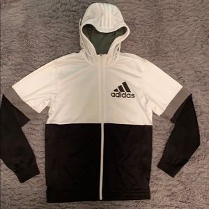 Adidas zip up jacket